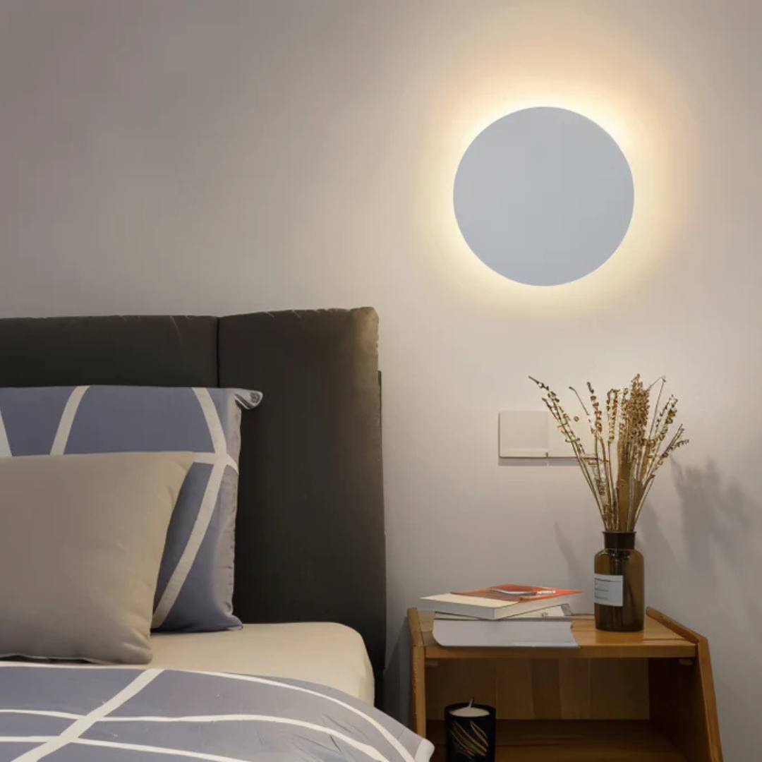 Lampa Ścienna LED Do Salonu | Okrągła