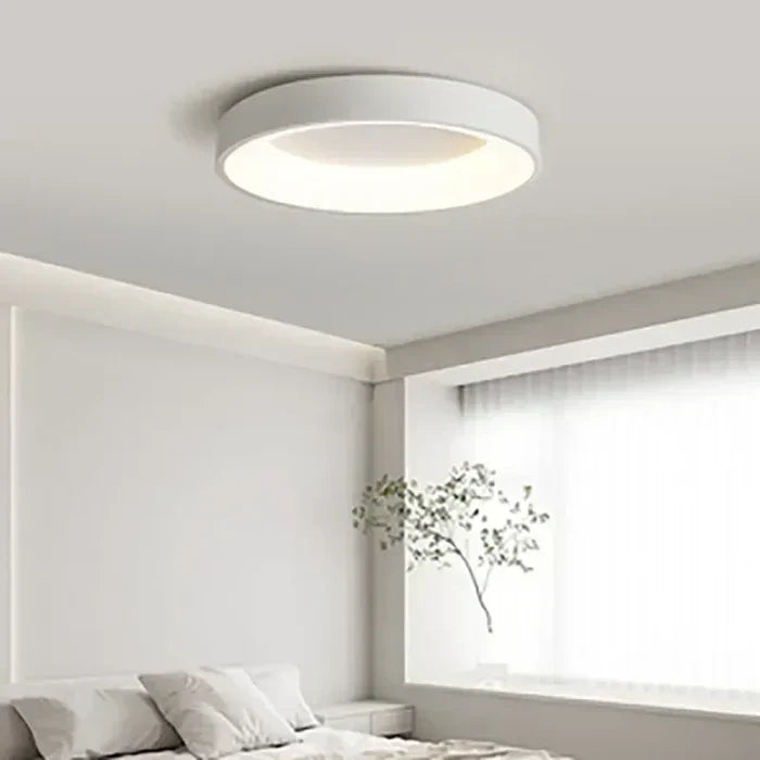 Okrągła Lampa Sufitowa LED | Skandynawski Styl