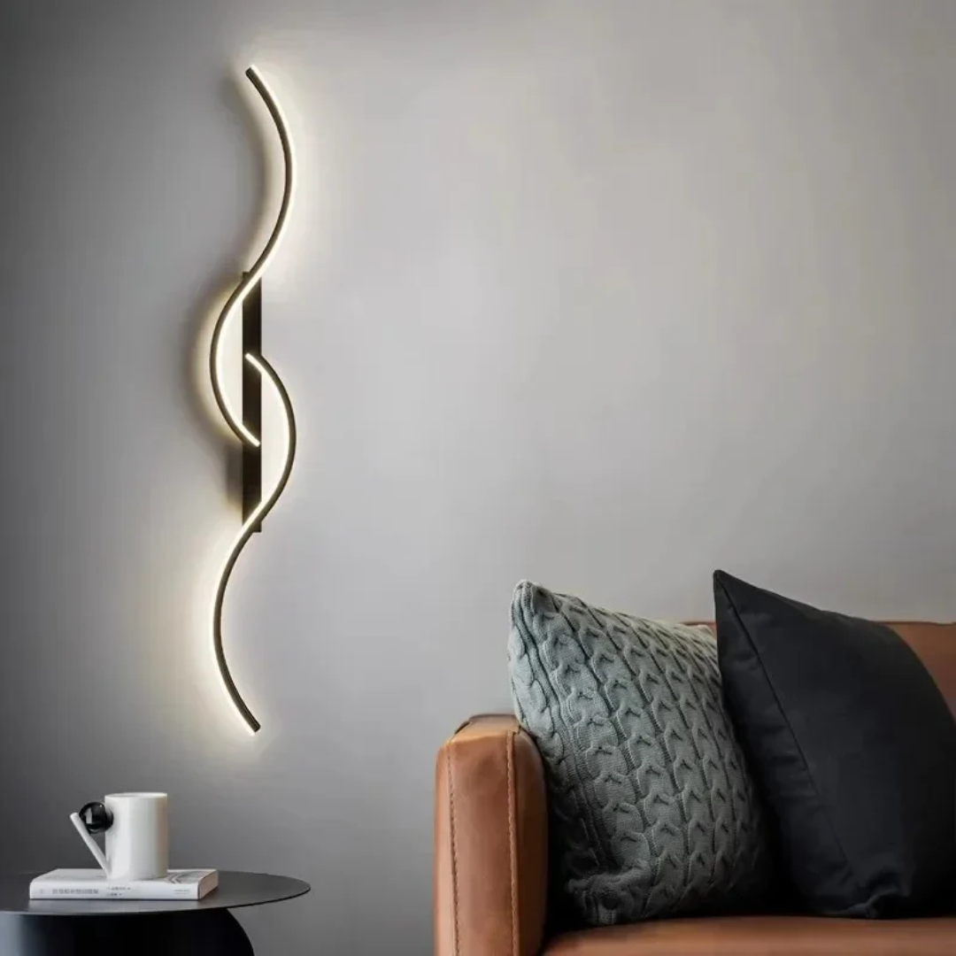 Lampa Ścienna LED Do Salonu | Pleciona