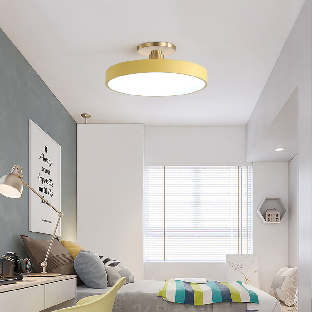 Lampa Sufitowa LED Skandynawska | Okrągła
