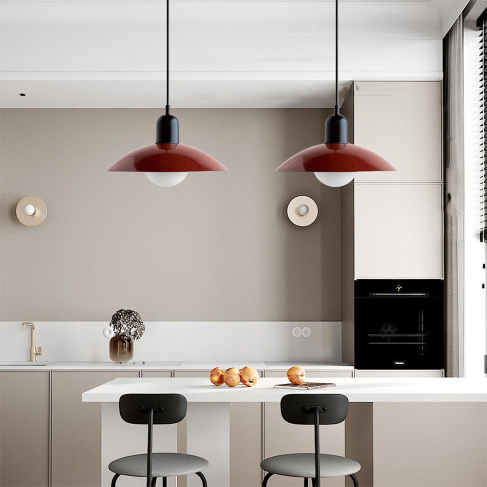 Lampa Sufitowa Bauhaus | Kolorowa Lampa Szklana
