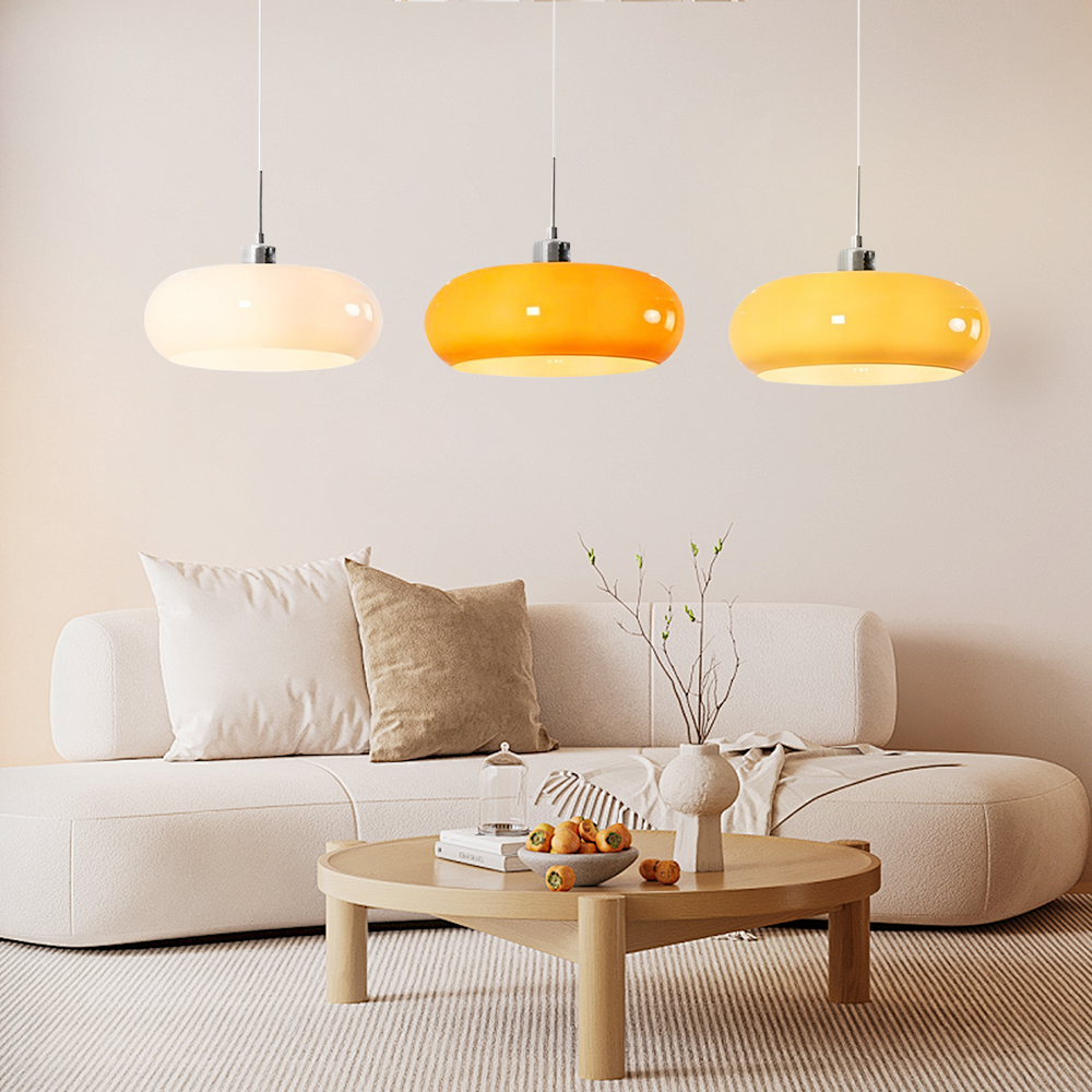 Szklana Lampa Sufitowa Bauhaus | Salon