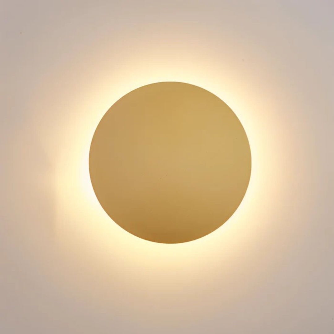 Lampa Ścienna LED Do Salonu | Okrągła