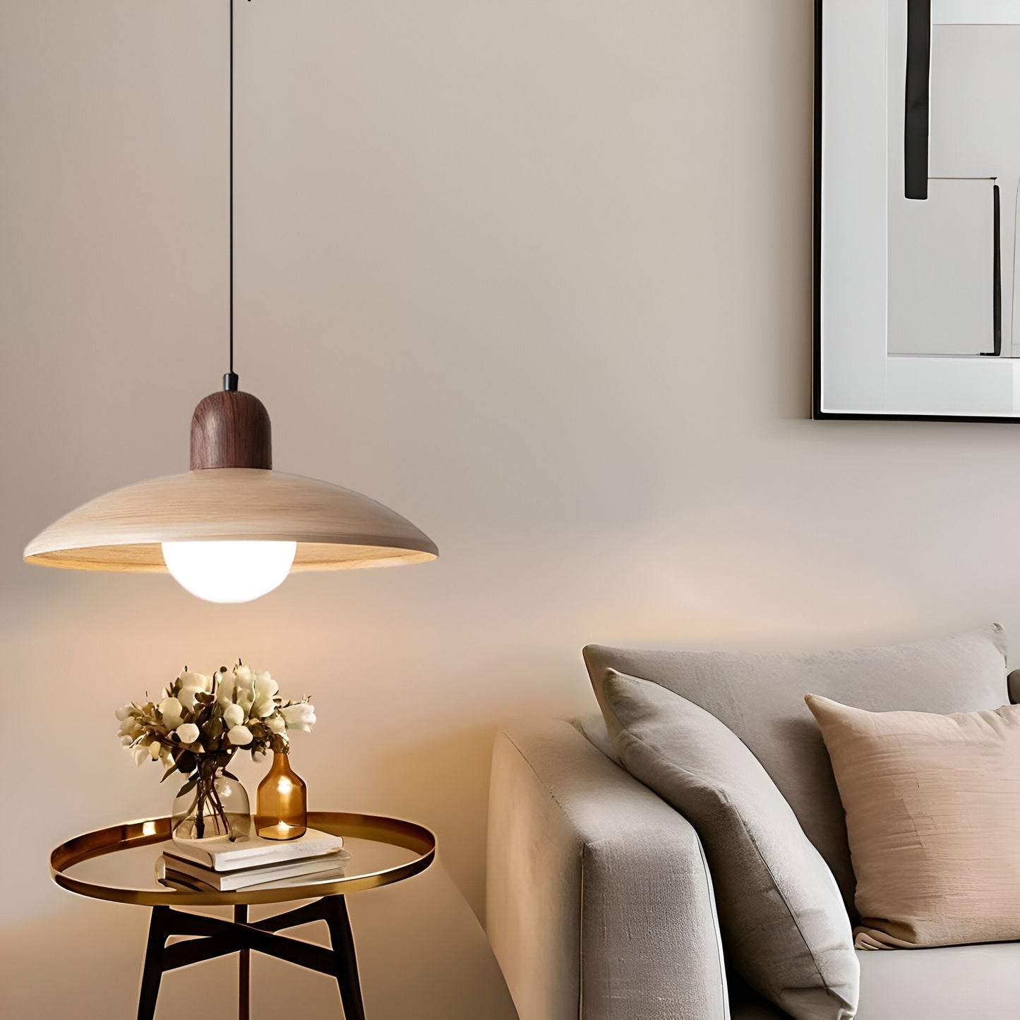 Lampa Sufitowa Do Salonu | Styl Japoński