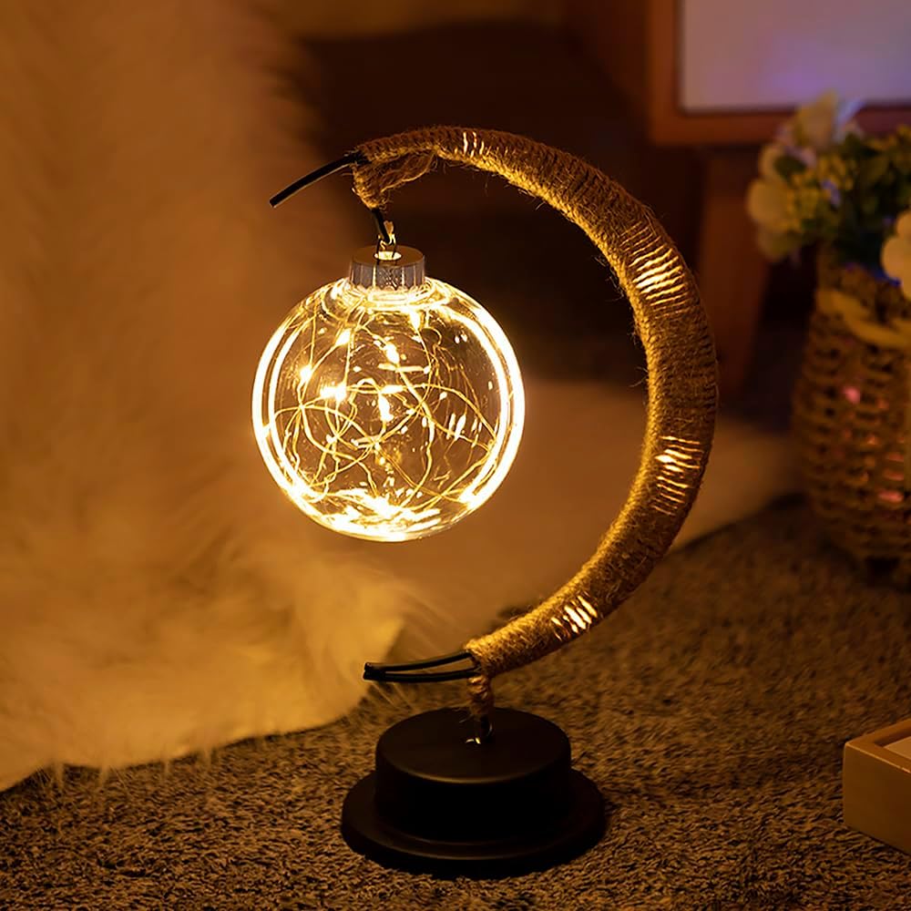 Lampka Nocna | W Kształcie Księżyca