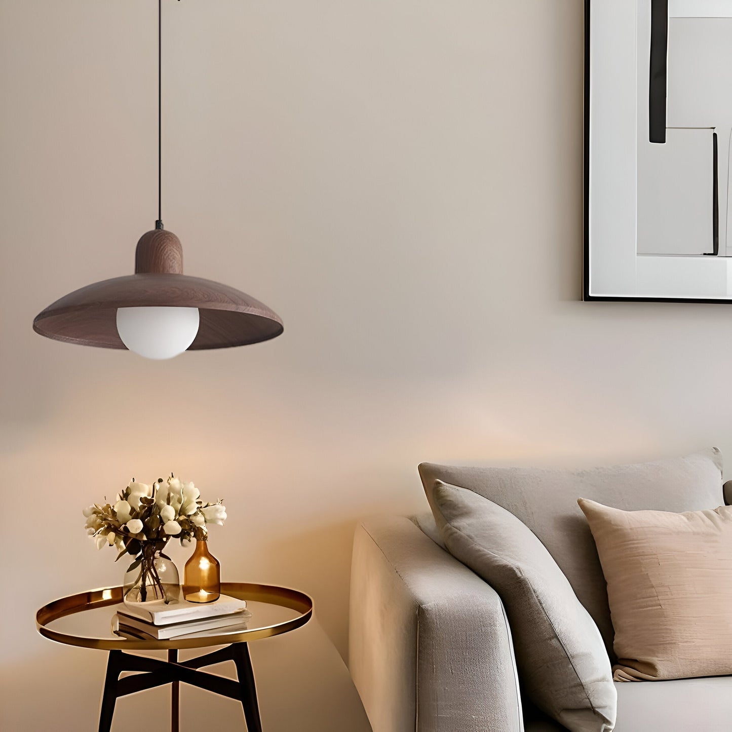 Lampa Sufitowa Do Salonu | Styl Japoński