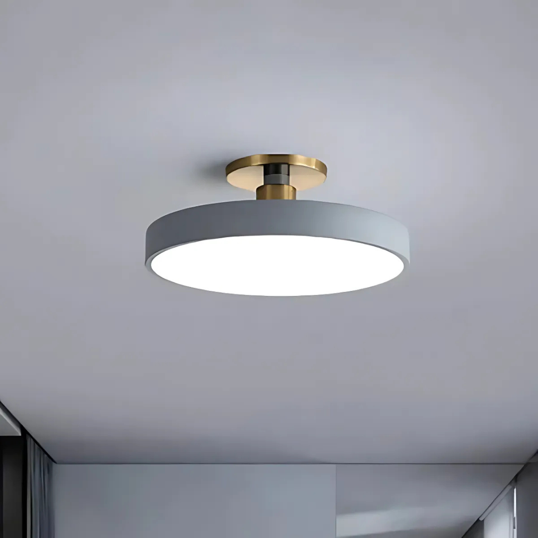 Skandynawska Lampa Sufitowa LED | Okrągła