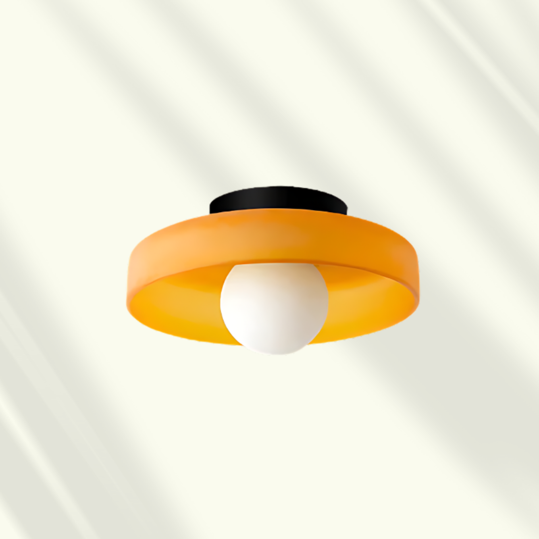 Nowoczesna Lampa Sufitowa LED Do Salonu | Okrągła