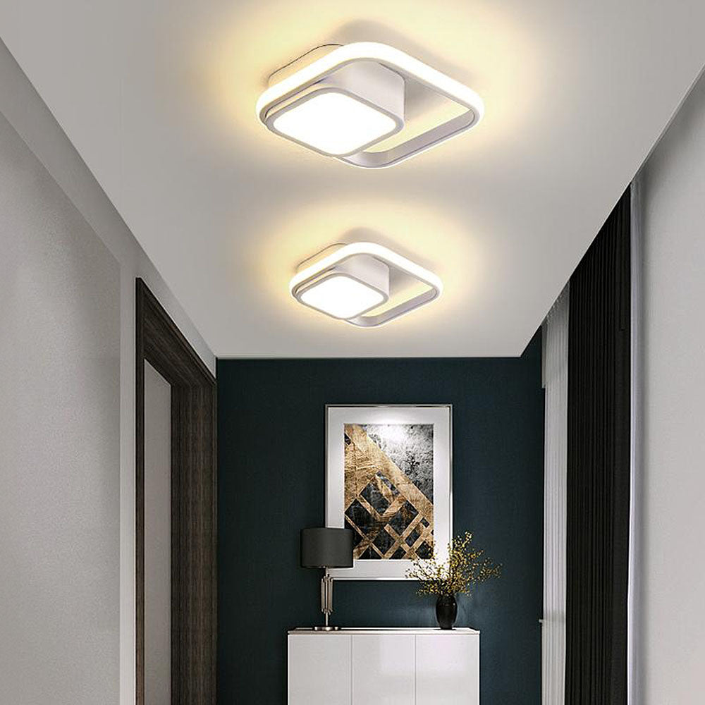 Halo Duo Lampa Sufitowa LED | Podwójny Pierścień