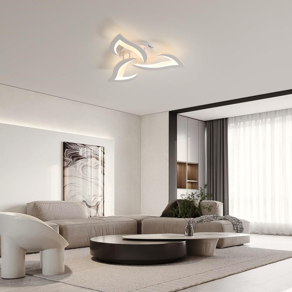 Lampa Sufitowa Do Salonu | W Kształcie Kwiatu