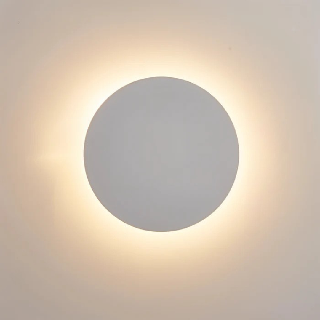 Lampa Ścienna LED Do Salonu | Okrągła