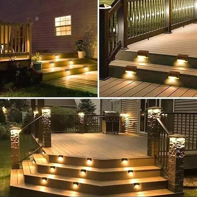 Bezprzewodowe Lampy Ścienne LED Solarne | Do Ogrodu