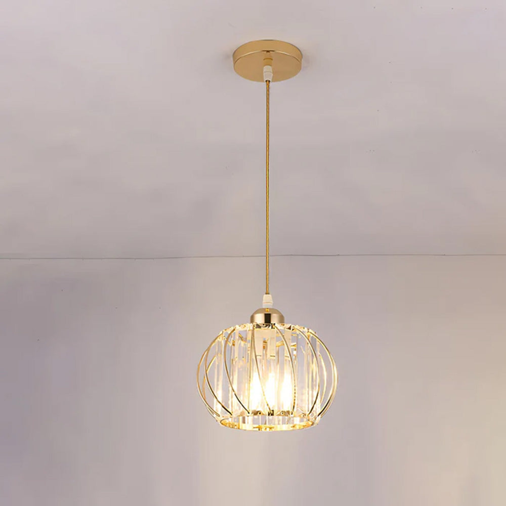 Lampa Sufitowa Do Przedpokoju | Szklana