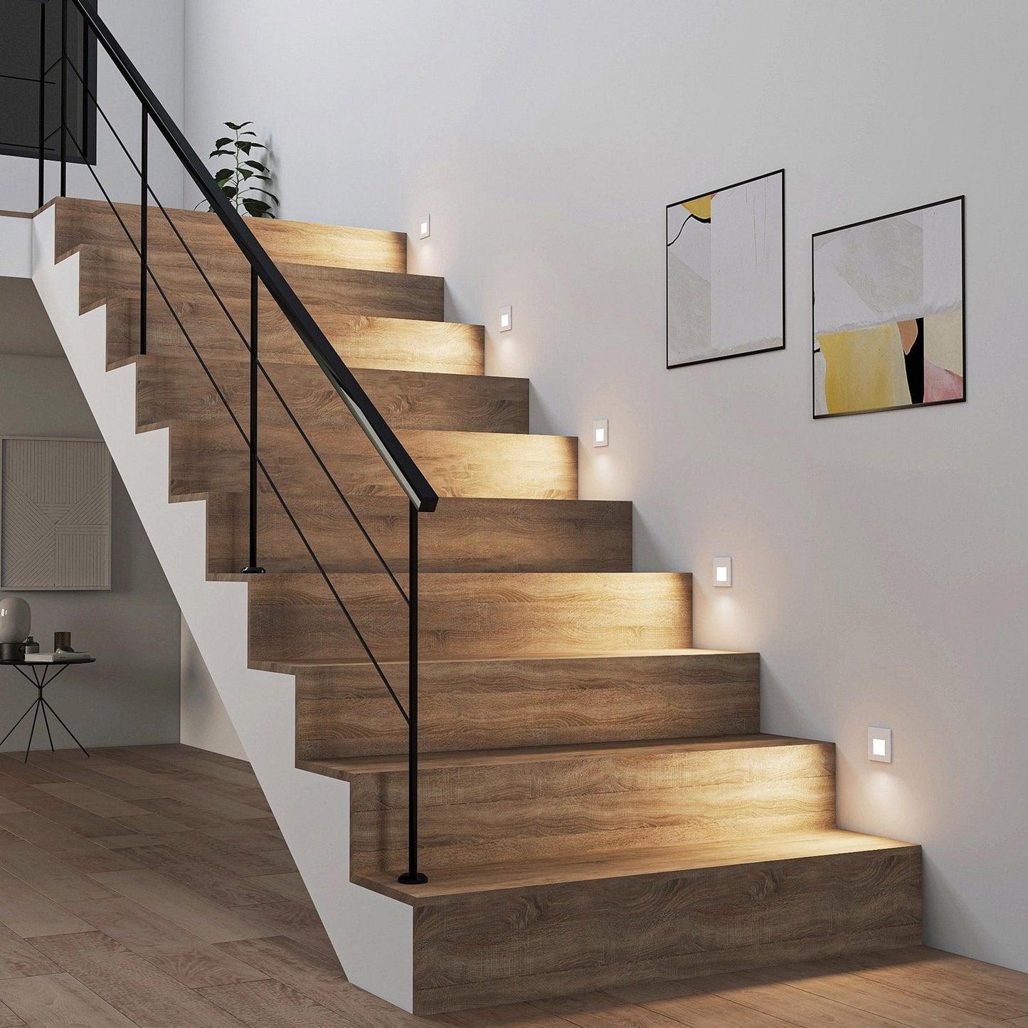 Lampa Ścienna LED Mini | Kwadratowa