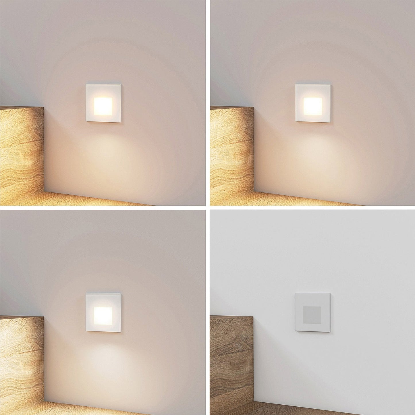 Lampa Ścienna LED Mini | Kwadratowa