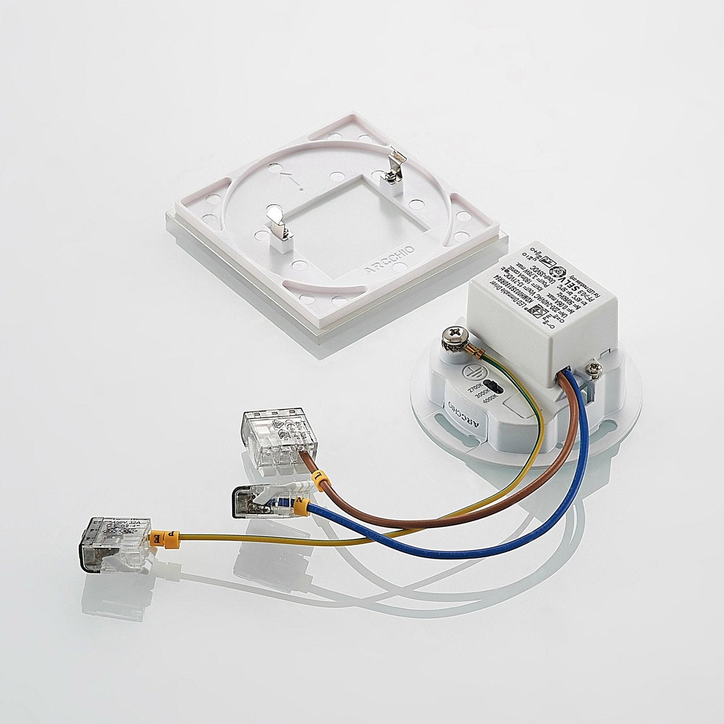 Lampa Ścienna LED Mini | Kwadratowa