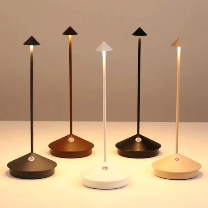 Bezprzewodowa Lampa Stołowa LED Z Akumulatorem | Ściemniana