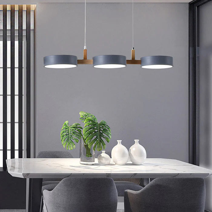 Lampa Sufitowa LED Do Salonu | 3-Częściowa