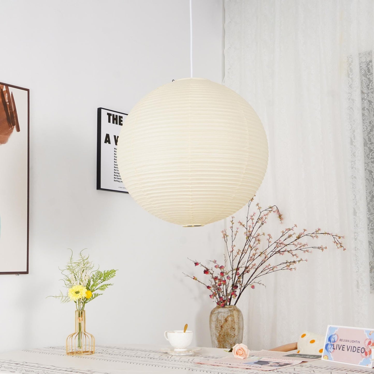 Lampa Sufitowa Do Salonu | Japoński Styl