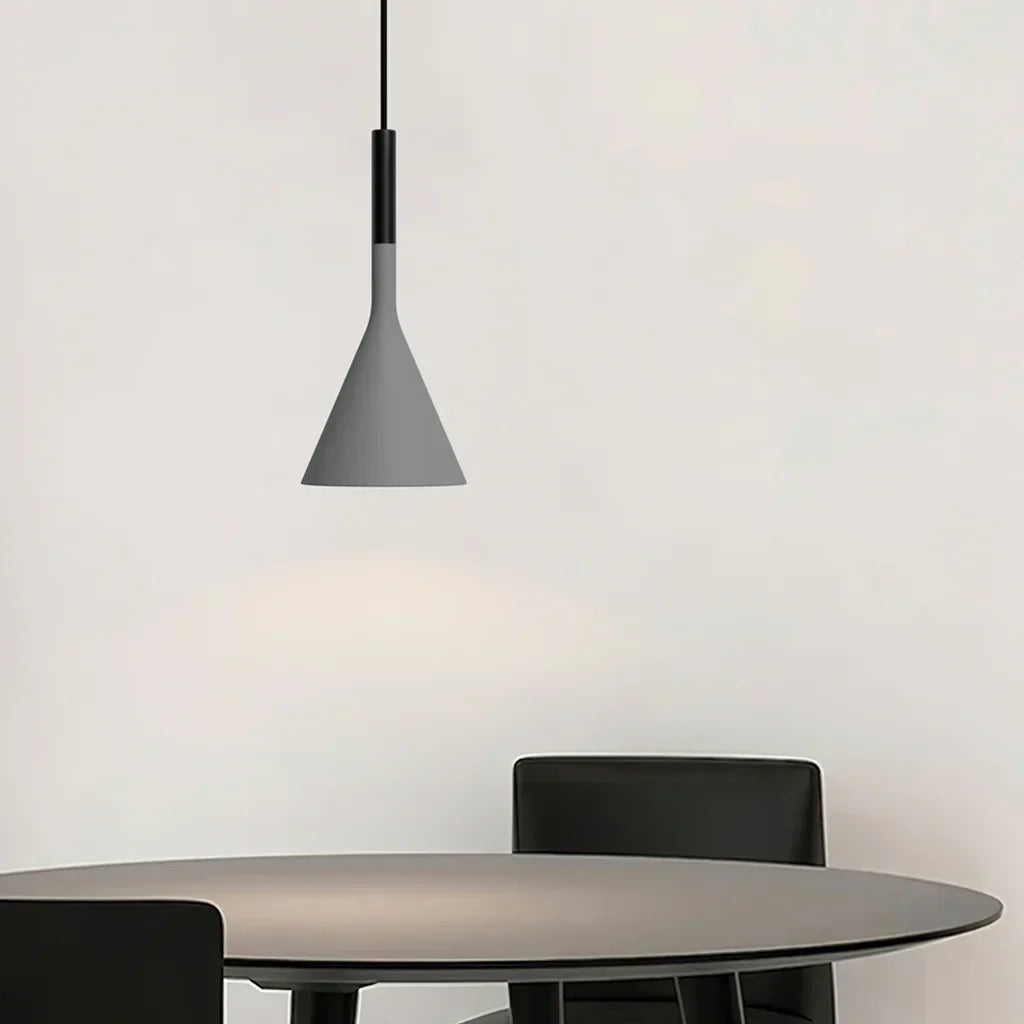 Laval Lampa Wisząca Do Salonu | Imitacja Betonu