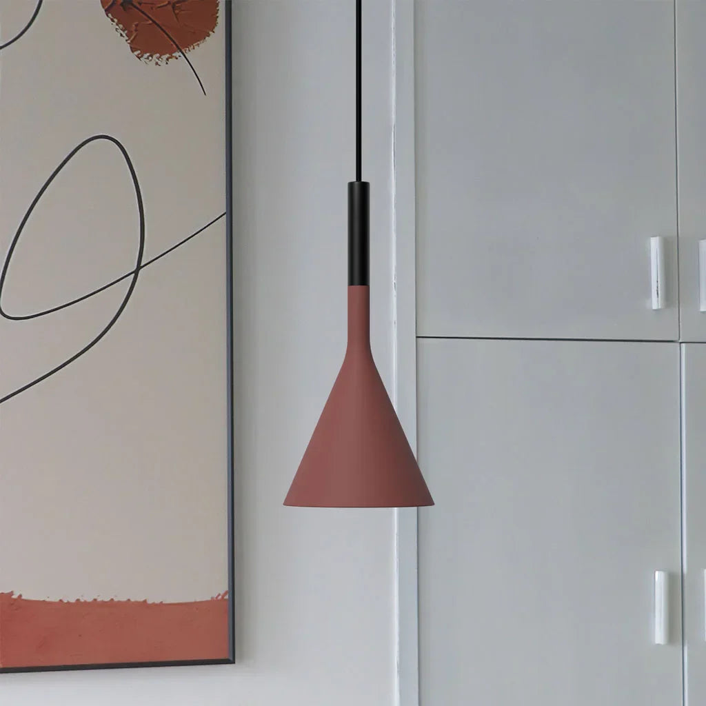 Laval Lampa Wisząca Do Salonu | Imitacja Betonu