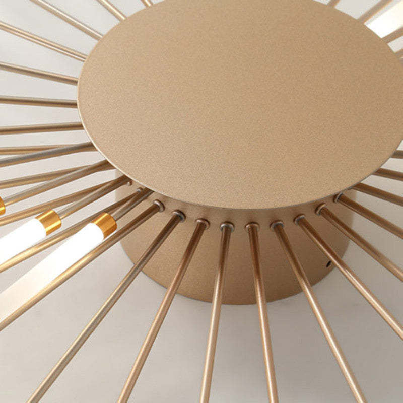 Lampa Sufitowa LED Do Salonu | Z Efektem Płomienia