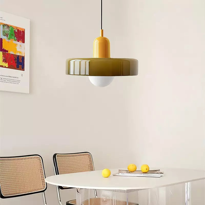 Okrągła Lampa Wisząca Do Salonu | LED