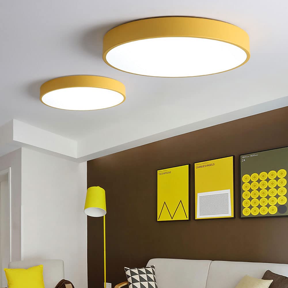 Lampa Sufitowa Okrągła Do Salonu | LED