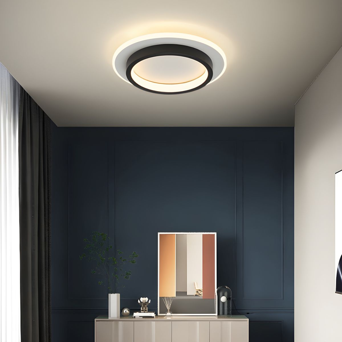 Lampa Sufitowa LED Dwuwarstwowa | Do Przedpokoju