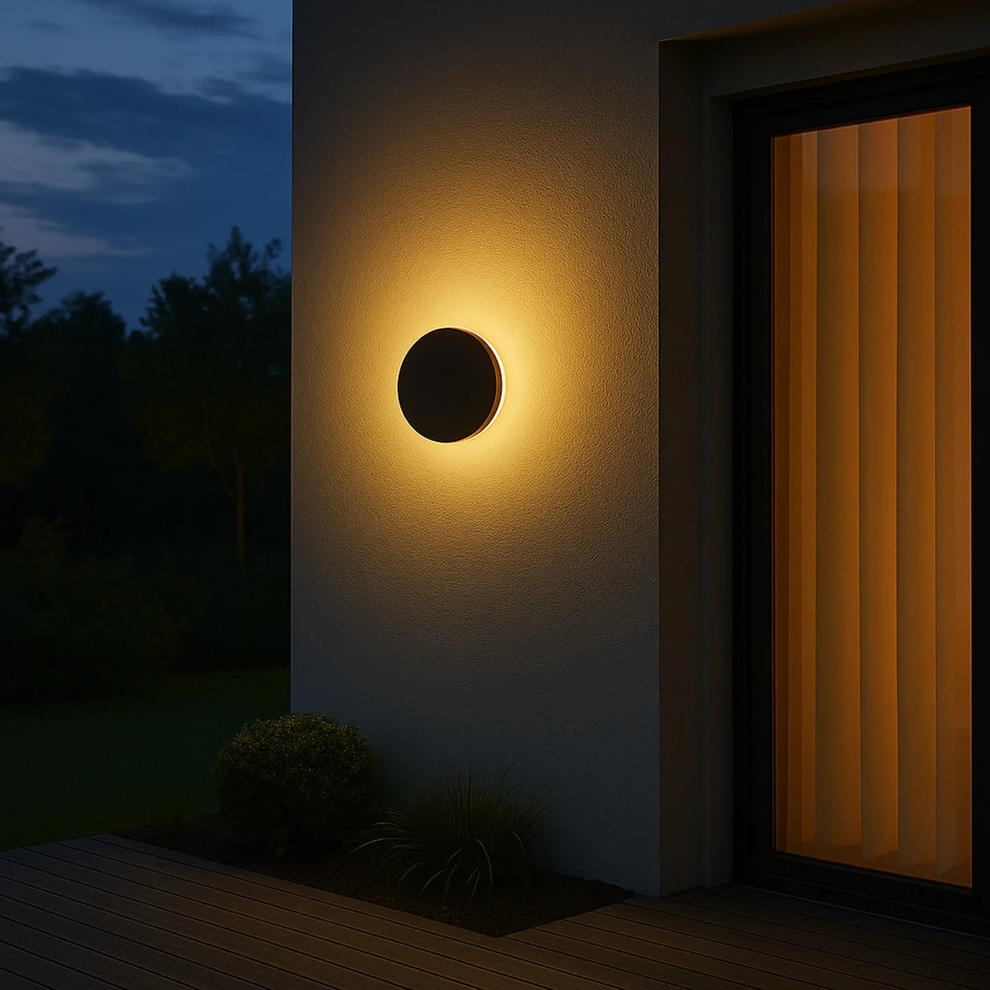 Ładowalna Lampa Ścienna LED | Do Ogrodu