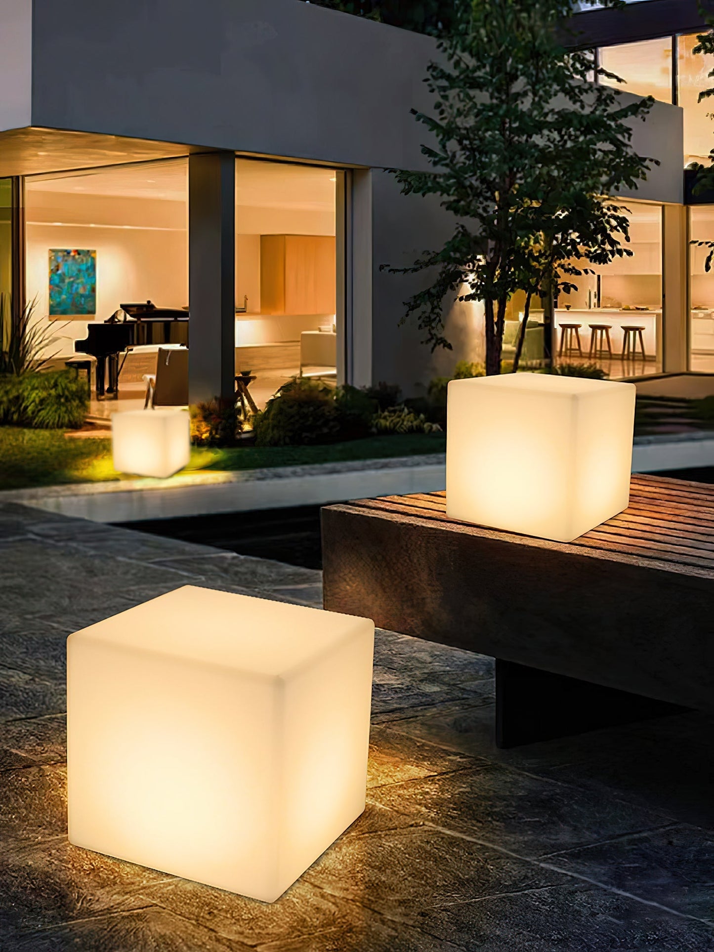 Kwadratowa Lampa LED | Nowoczesna