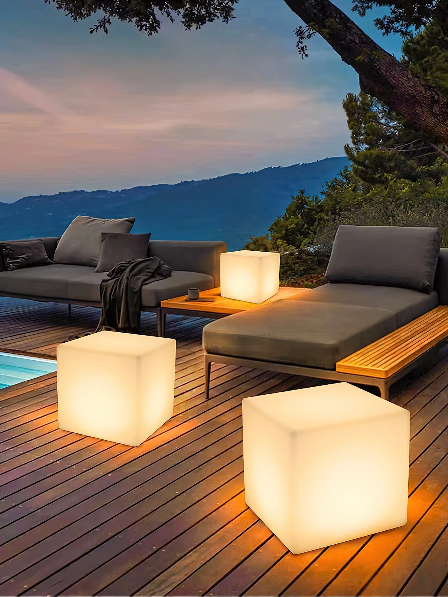 Kwadratowa Lampa LED | Nowoczesna