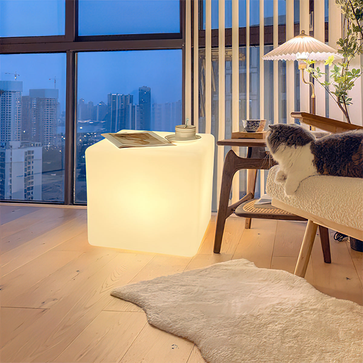 Kwadratowa Lampa LED | Nowoczesna