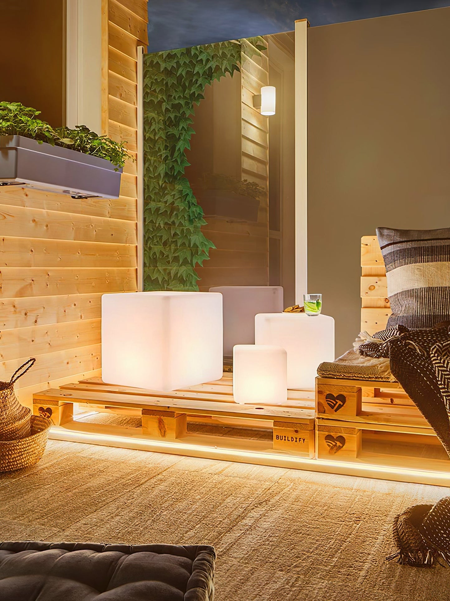 Kwadratowa Lampa LED | Nowoczesna