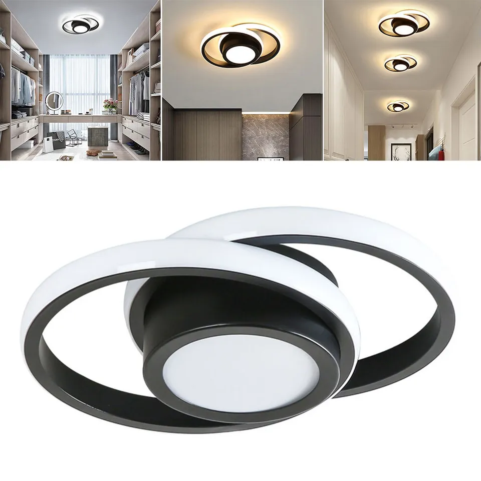 Halo Duo Lampa Sufitowa LED | Podwójny Pierścień