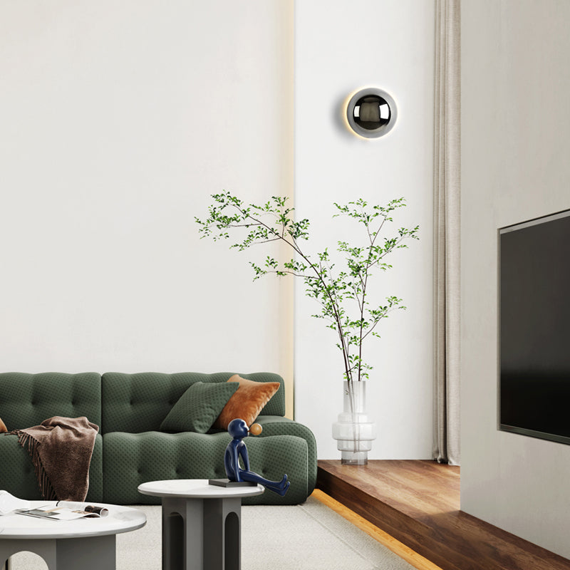 Lampa Ścienna LED Okrągła  | Styl Średniowieczny