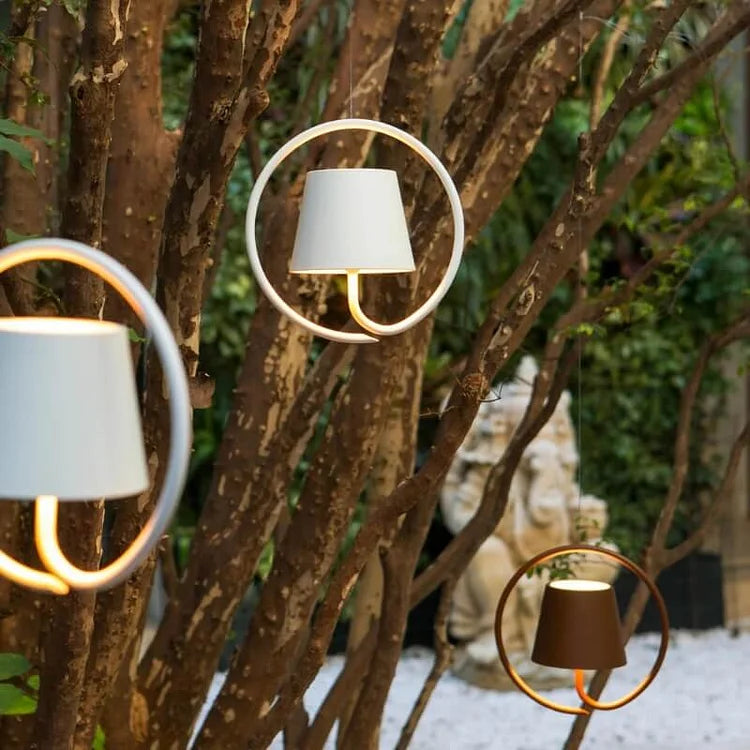 Lampa Wisząca Do Wewnątrz I Na Zewnątrz | Z Dotykowym Włącznikiem