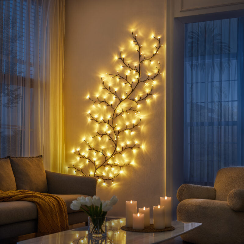 Decoracyjna Lampa Ścienna LED | Do Wewnątrz I Na Zewnątrz