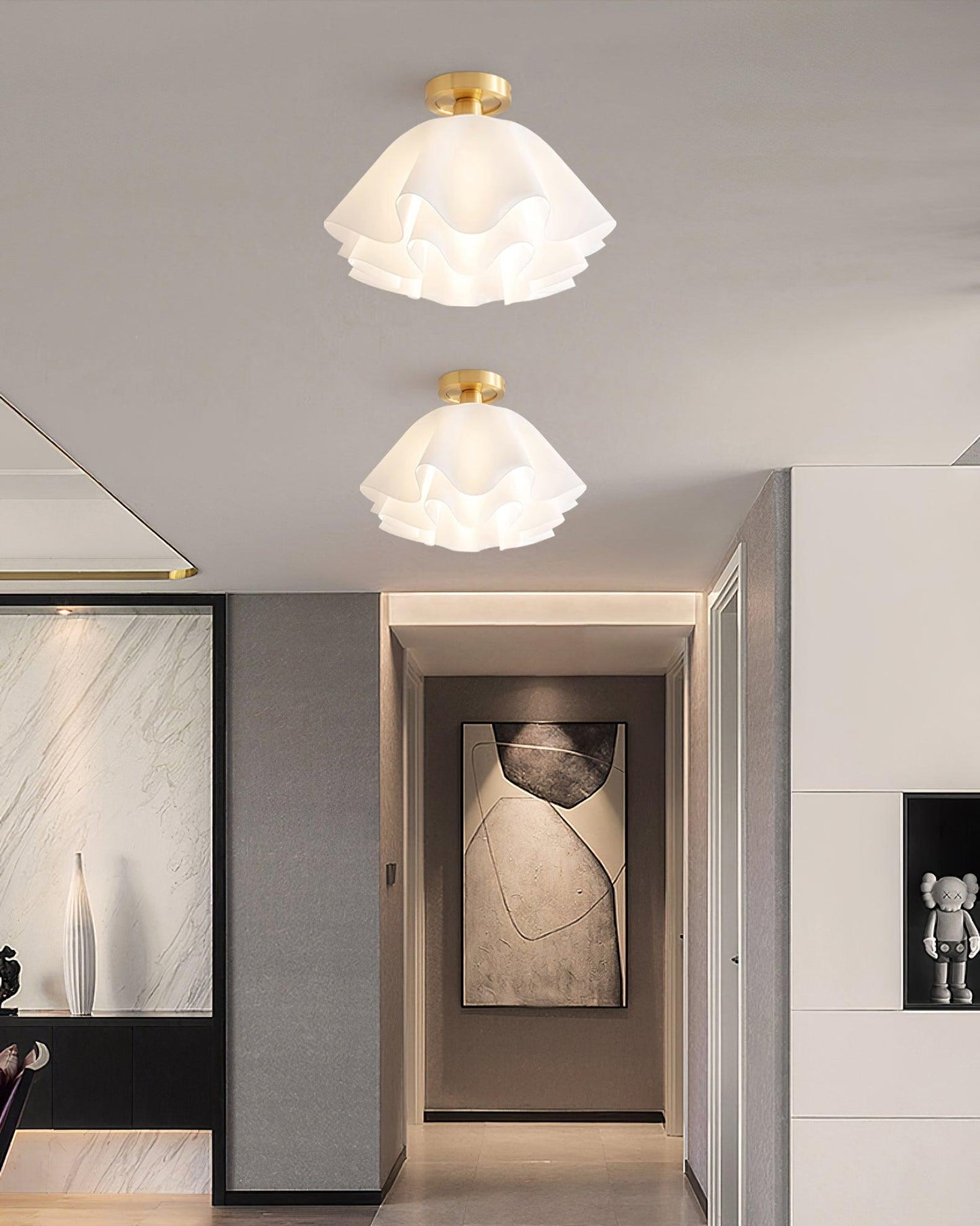 Lampa Sufitowa LED | Pleciona