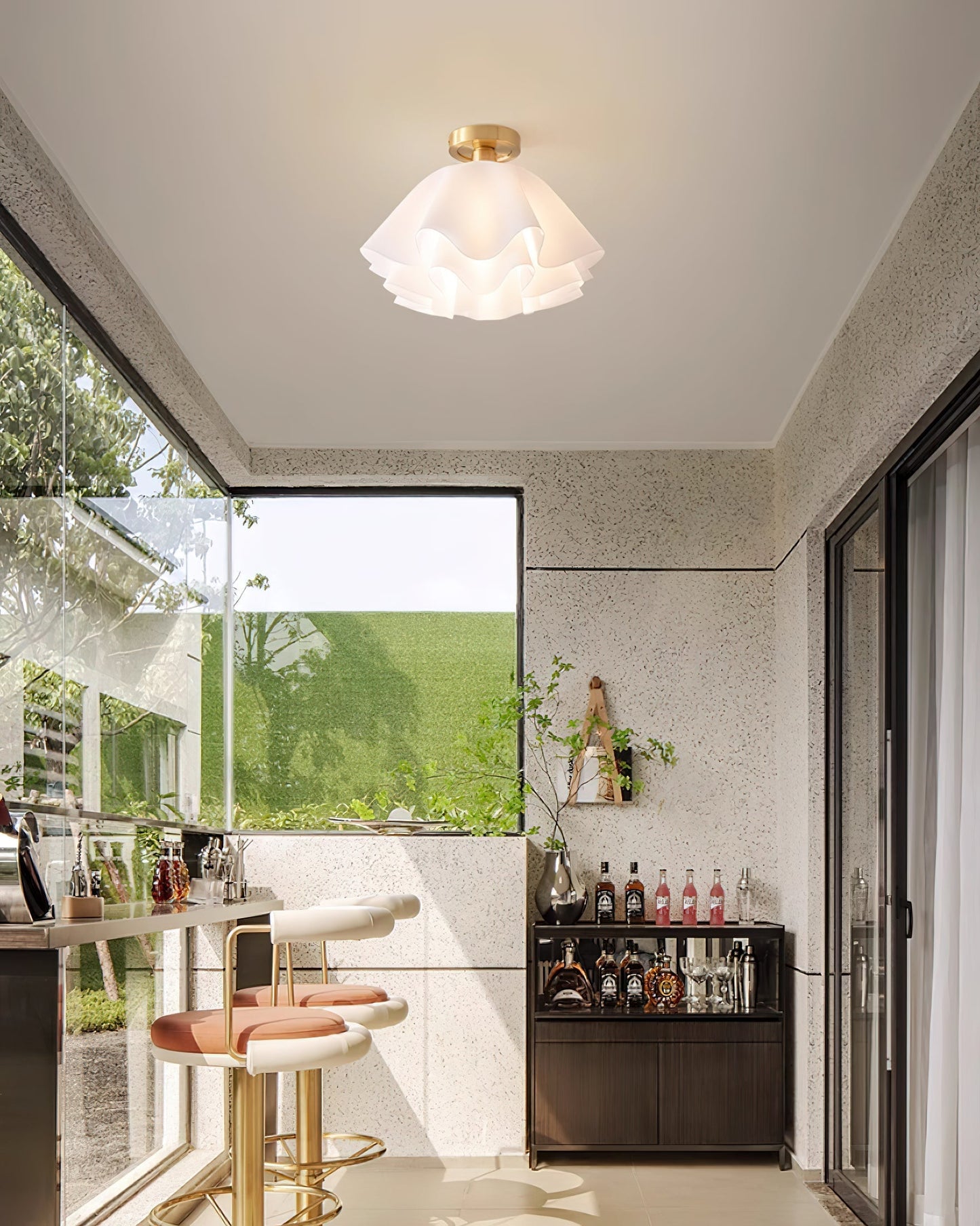 Lampa Sufitowa LED | Pleciona