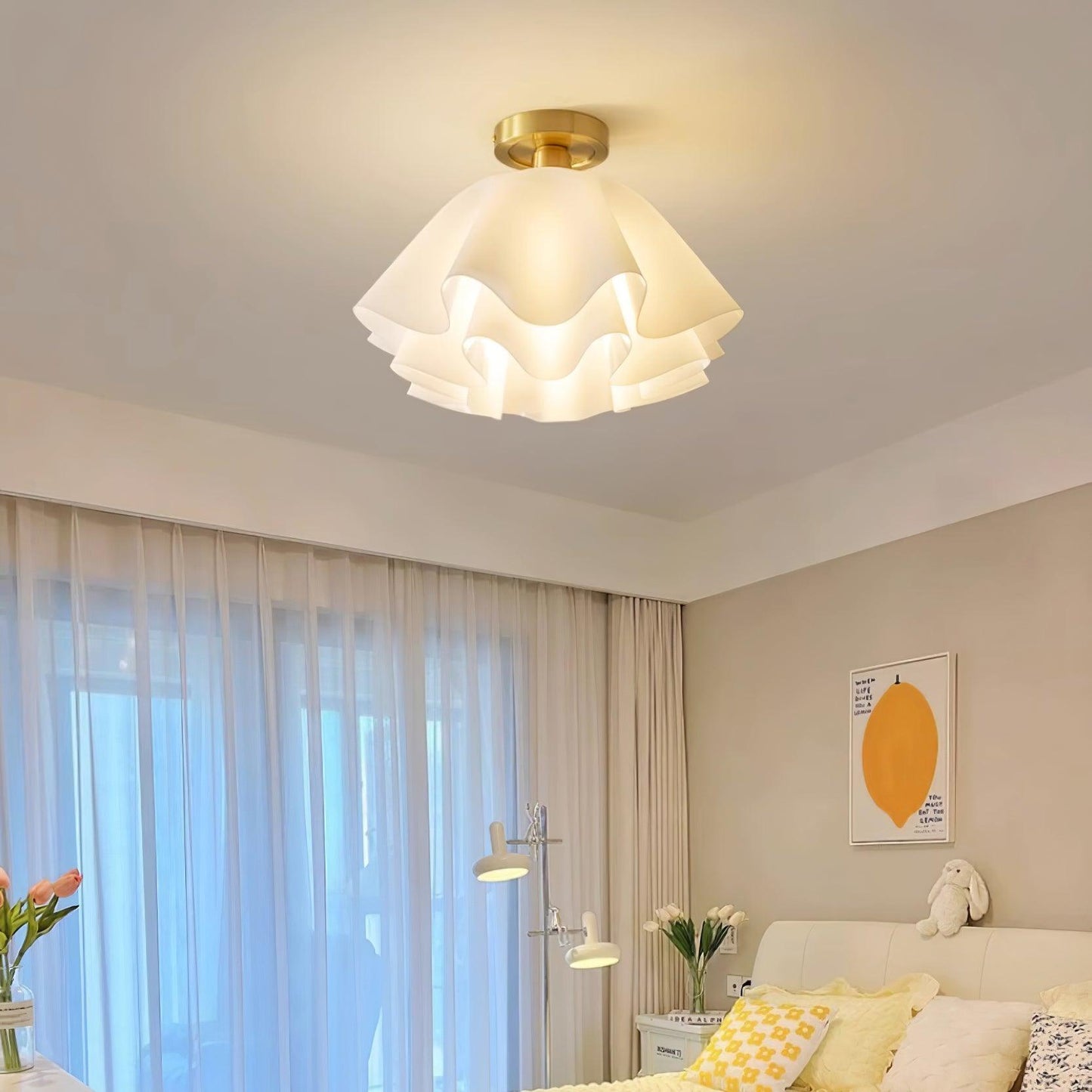 Lampa Sufitowa LED | Pleciona