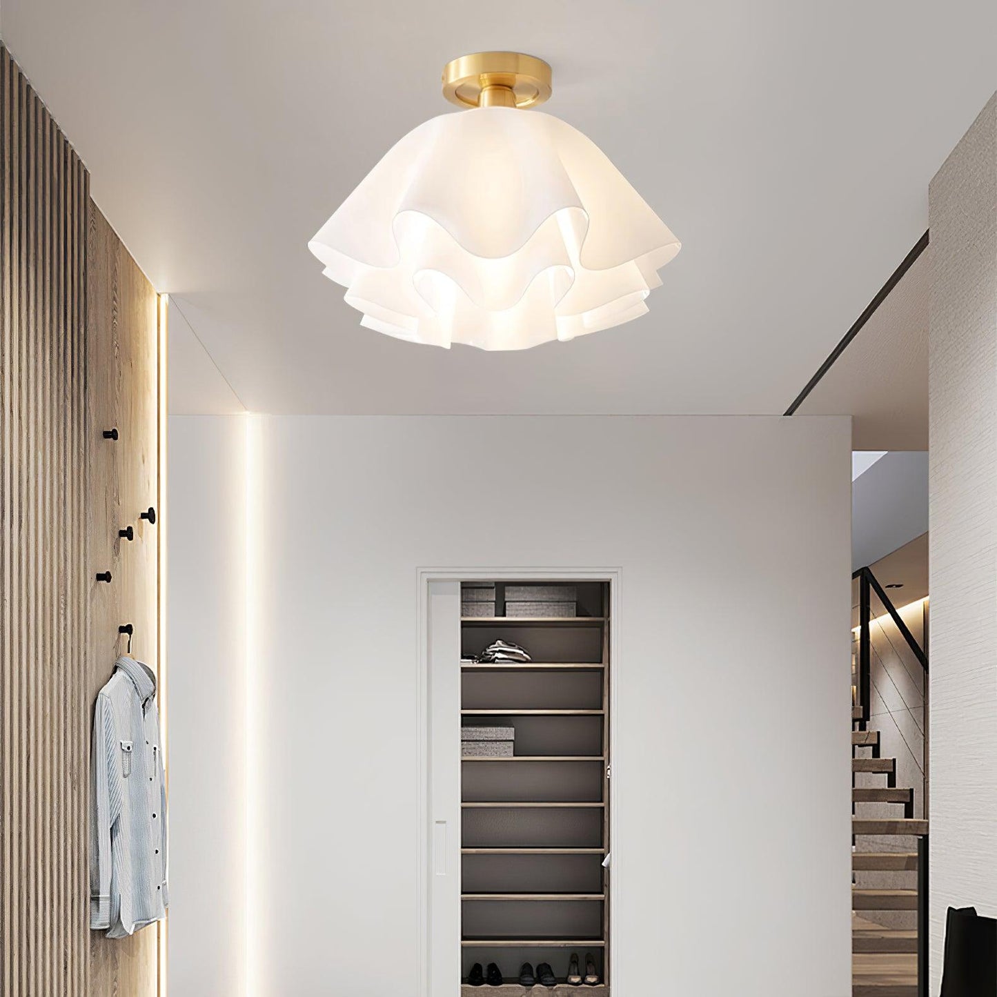 Lampa Sufitowa LED | Pleciona
