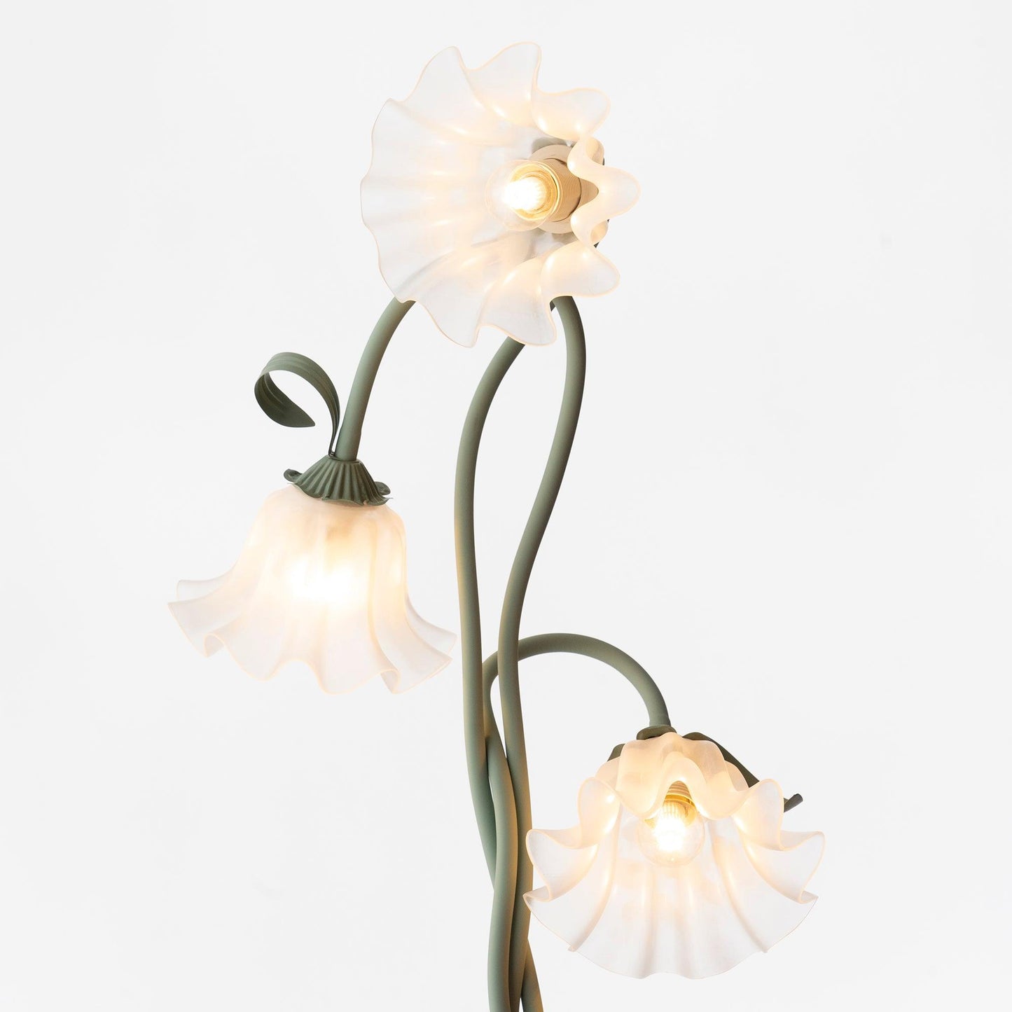 Lampa Stojąca Do Salonu | Kwiatowy Kształt