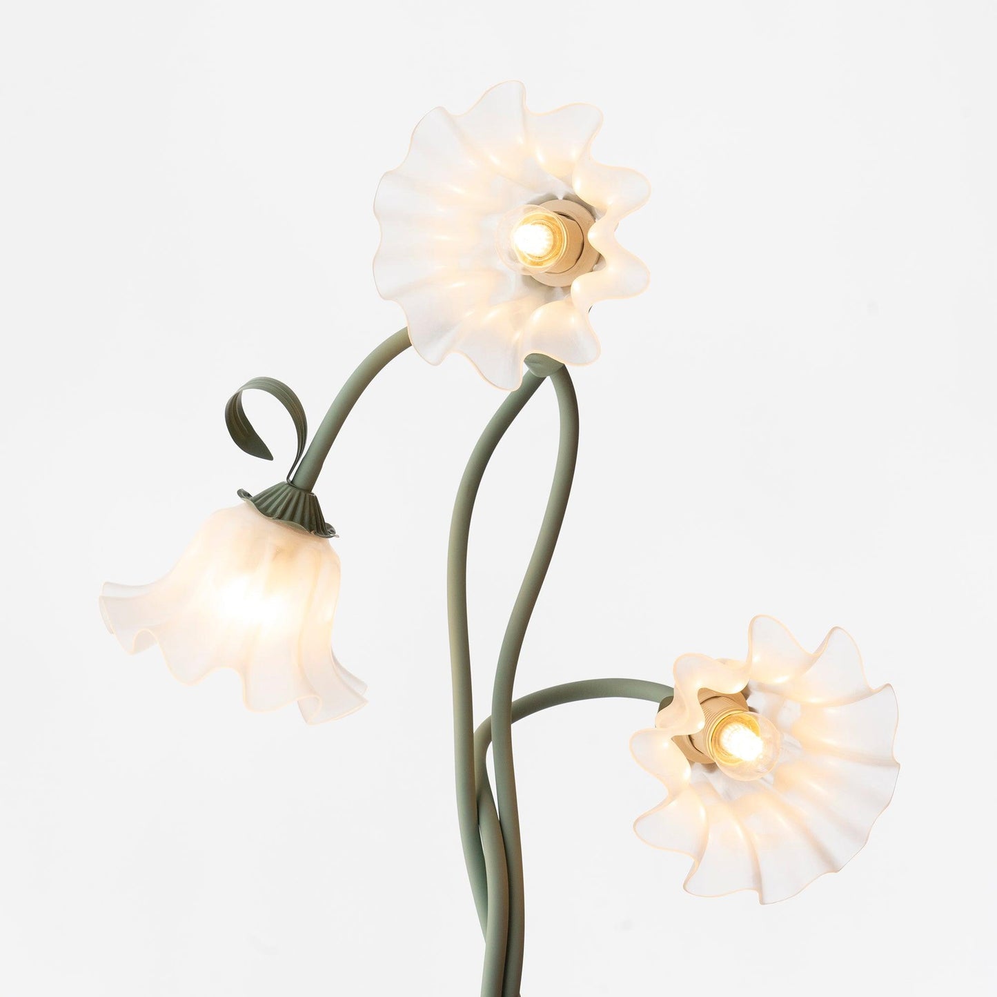 Lampa Stojąca Do Salonu | Kwiatowy Kształt