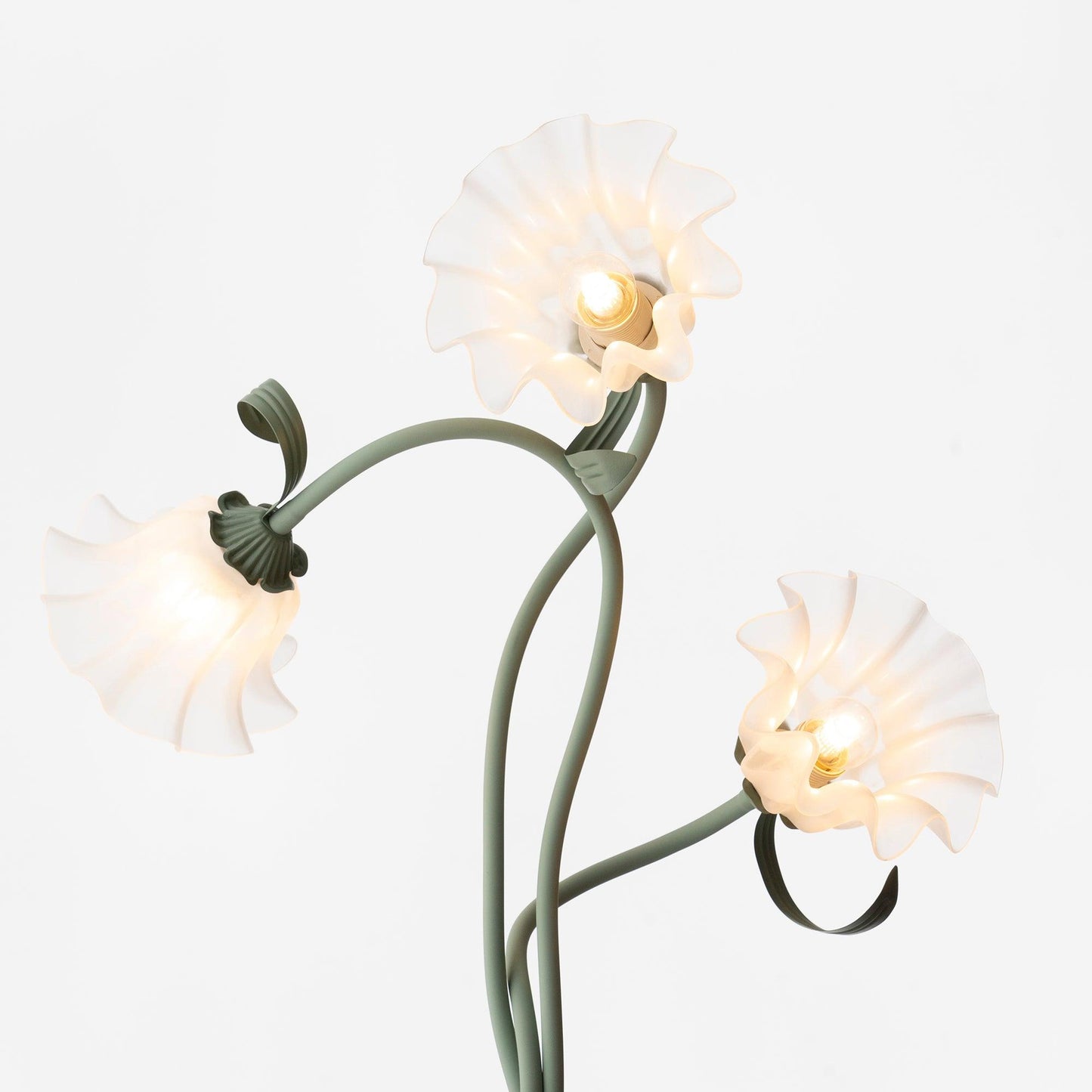 Lampa Stojąca Do Salonu | Kwiatowy Kształt