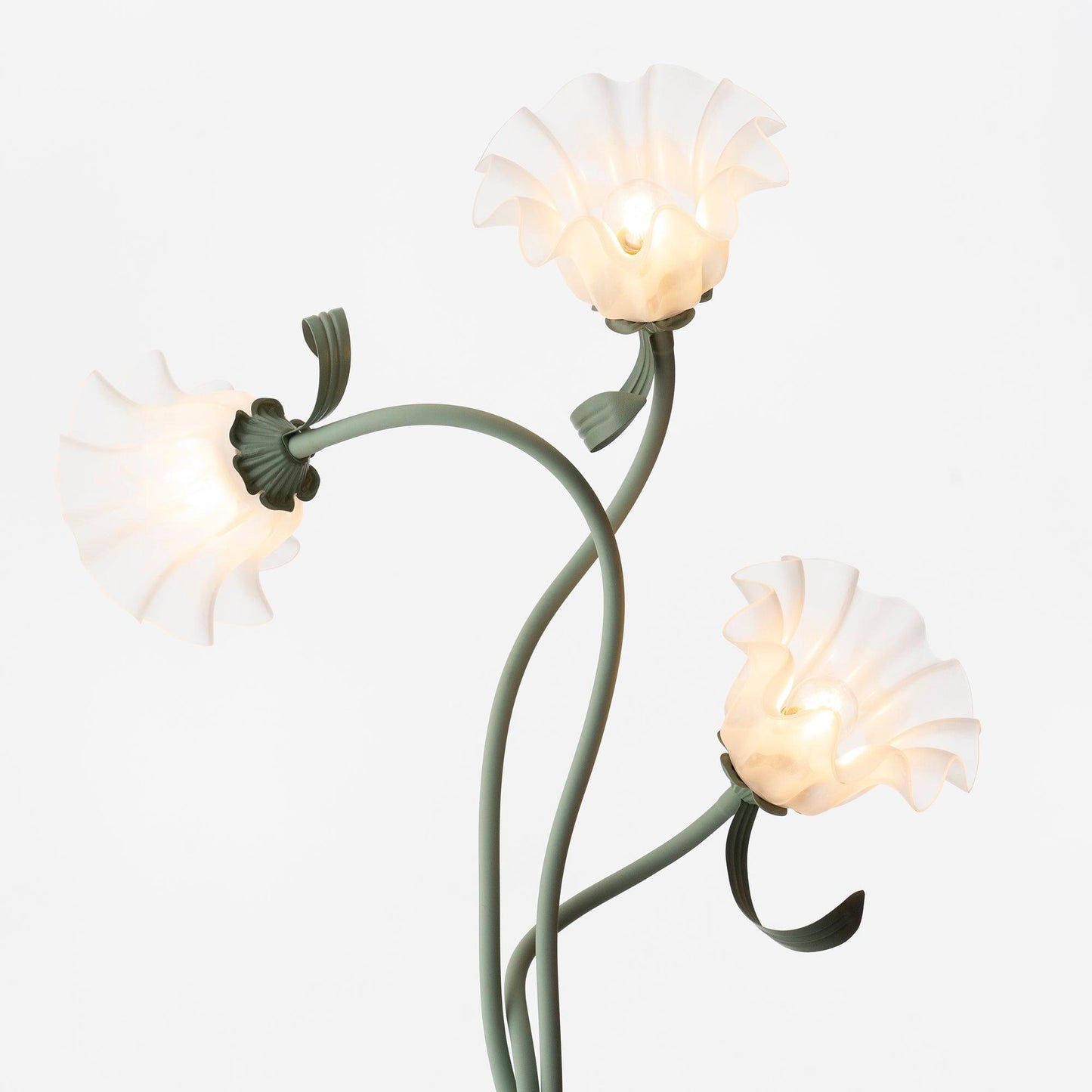 Lampa Stojąca Do Salonu | Kwiatowy Kształt
