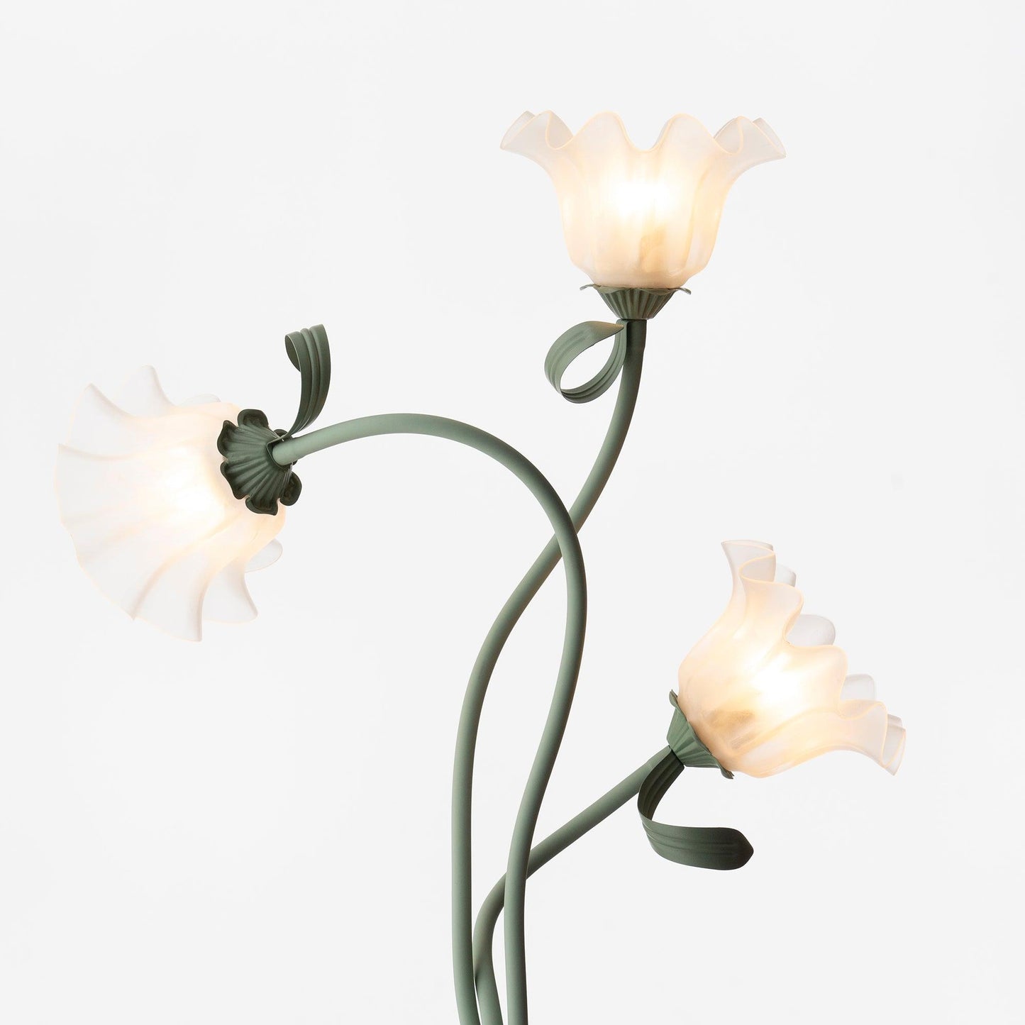 Lampa Stojąca Do Salonu | Kwiatowy Kształt