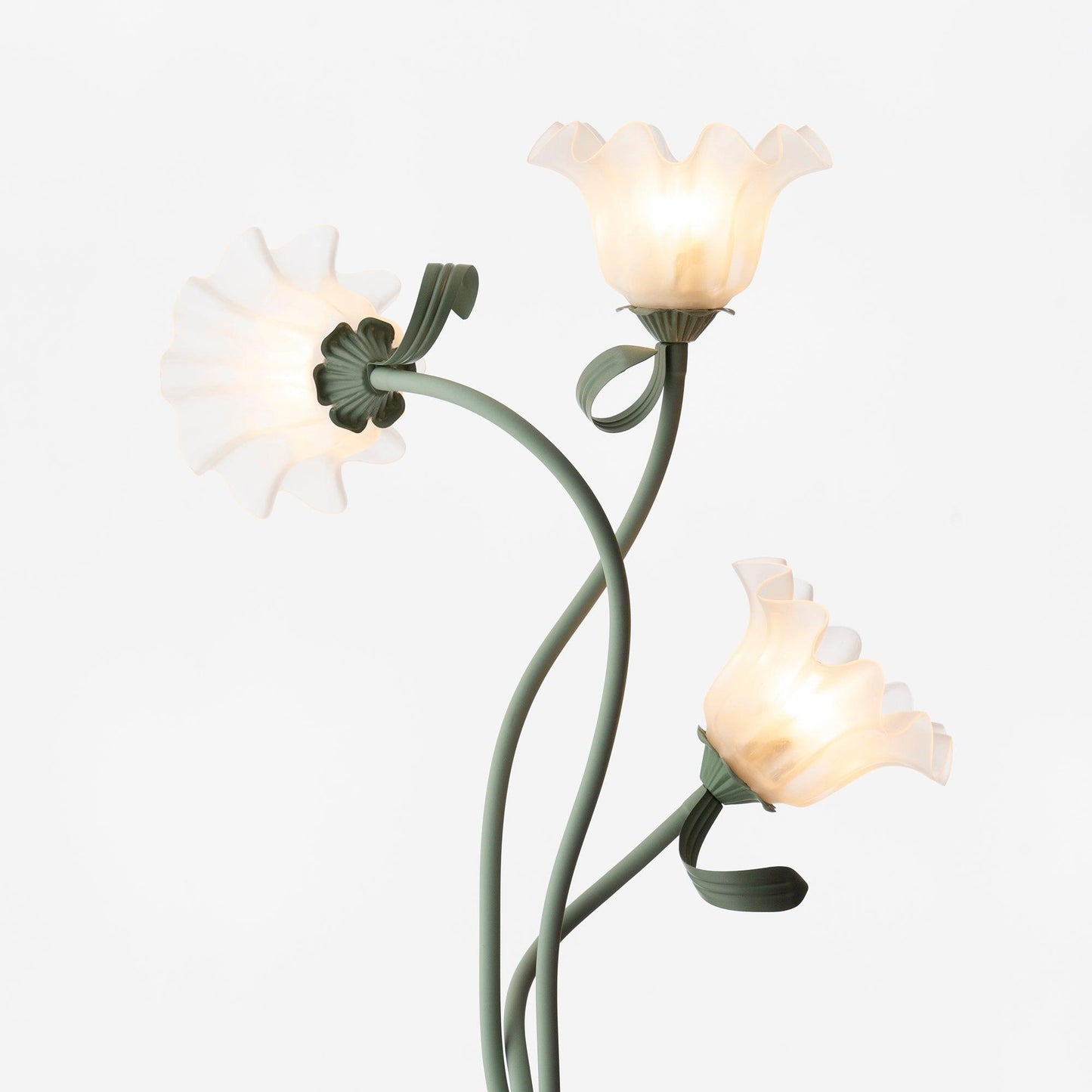 Lampa Stojąca Do Salonu | Kwiatowy Kształt