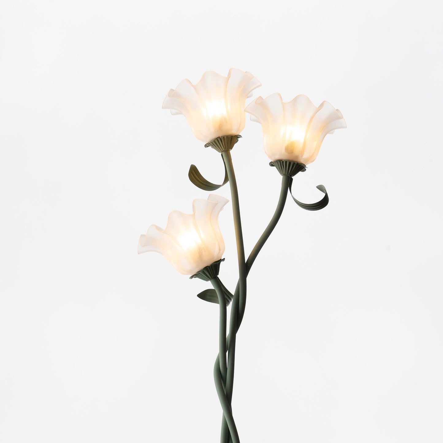 Lampa Stojąca Do Salonu | Kwiatowy Kształt