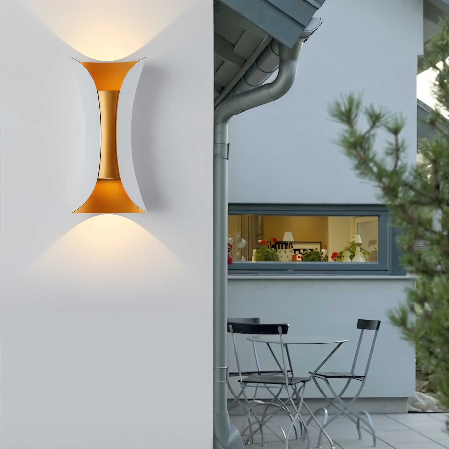 Zewnętrzna Lampa Ścienna LED | Do Ogrodu